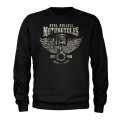 Evel Knievel Motorcycles sweatshirt black.jpg