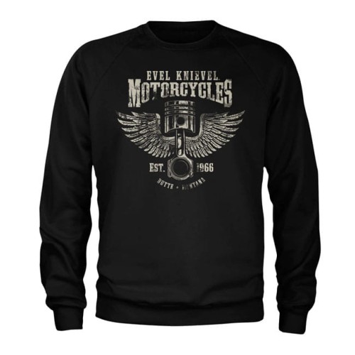 Evel Knievel Motorcycles sweatshirt black.jpg