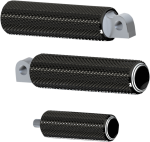 Podnóżki motocyklowe dla kierowcy / pasażera Fusion Male-Mount Footpegs Arlen Ness footpegs dual ring blk