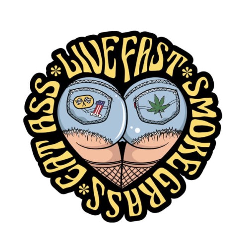 Down-n-Out Live fast, smoke grass sticker.jpg