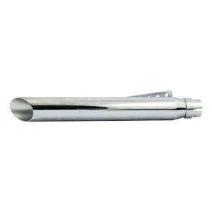 Slash Cut universal muffler 20" long chrome uniwersalny tłumik motocyklowy chrom cafe racer bobber 