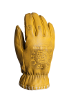 Ride John Doe Coyote Yellow Embossed skórzane rękawice motocyklowe bobber chopper harley cafe racer gloves  