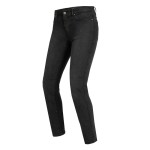 Broger California Lady washed black czarne jeansy motocyklowe spodnie
