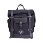 Plecak By City Oasis bag black stylowy plecak motocyklowy retro vintage style skóra cafe raceer plecak na motocykl