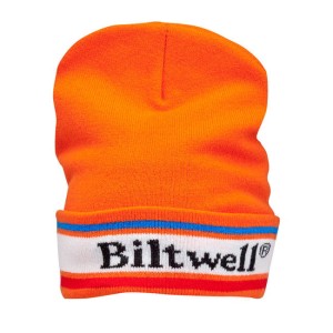 Biltwell Blaze beanie orange pomarańczowa czapka motocyklowa harley ciepła zimowa czapka motocyklowa harley bobber chopper cafe racer  