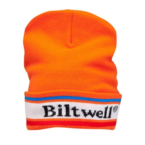 Biltwell Blaze beanie orange czapka zimowa biltwell pomarańczowa harley 2.jpg