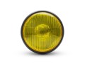 7-classic-matte-black-headlight-yellow-lens DUŻY REFLEKTOR Z ŻÓŁTĄ SOCZEWKĄ SZKŁEM CAFE RACER SCRAMBLER KLASYCZNY DUŻY REFLEKTOR MOTOCYKLOWY VINTAGE RETRO.jpg