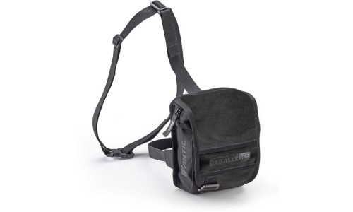 Leg Bag fantic cabalero torba na udo saszetka na udo scrambler czarna tekstylna torba na udo motocyklowa.jpg