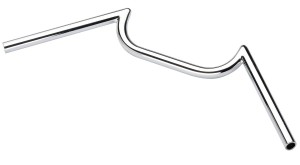 7/8" stalowa kierownica motocyklowa Fehling M-bar 22mm  57,5 cm chrom chopper cruiser  cafe racer