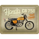 OZDOBNA METALOWA TABLICZKA DO GARAŻU 26270 Plakat 15x20 Honda MC CB750 Four
