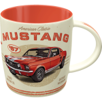 Porcelanowy Kubek Ford Mustang GT 1967 Red 43076 Kubek dla fanów super samochodów