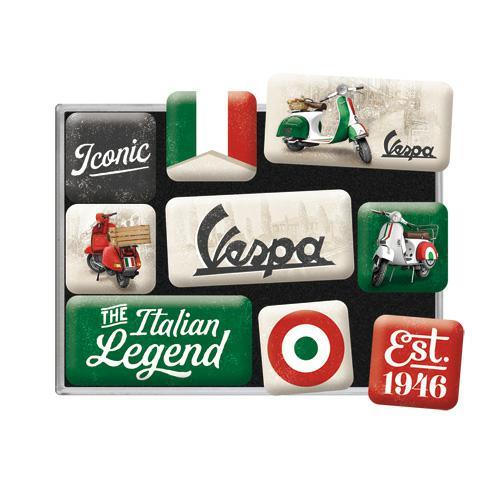 83125 Magnesy (9szt) Vespa Italian Legen 3.jpg