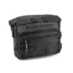 Torba na kierownicę RSD X Kriega Roam handlebar bag black zgrabna i funkcyjna torba na nawigację i narzędzia harley bobber cafe racer 