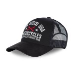 Von Dutch Garage trucker cap black czapka motocyklowa z daszkiem