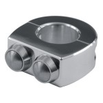 Przełącznik Motogadget mo.switch 2 polerowane aluminium / Push button housing