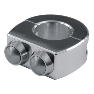 Przełącznik Motogadget mo.switch 2 polerowane aluminium / Push button housing