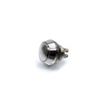 Kompaktowy serbrny przycisk Motogadget mo.switch replacement push button switch (M12) 