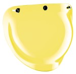 WIZJER BANDIT BUBBLE VISOR GELB YELLOW ŻÓŁTA SZYBA BAŃKA DO KASKÓW OTWARTYCHBANDIT JETT  ŻÓŁTY ROZŚWIETLAJĄCY WIZJER