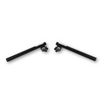 Czarna kierownica Fehling Clip-on 7/8" 22 mm cafe racer różne średnice Handlebar