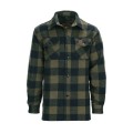 Lumberjack Flannel Shirt Checkered Black Olive.jpg
