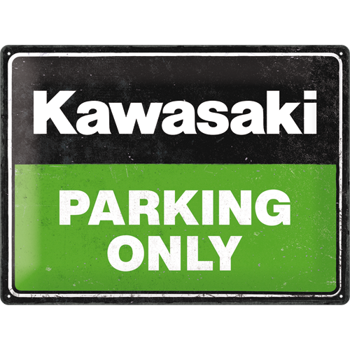 23331 Plakat 30x40 Kawasaki Parking Only.png