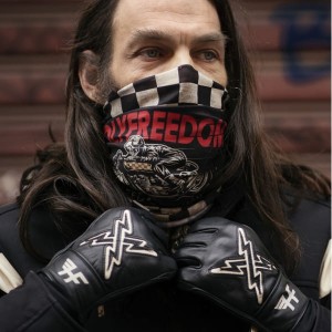 Holy Freedom Ghostrider Tube primaloft tunnel wielofunkcyjny komin chusta motocyklowa pod kask retro vintage chusta 