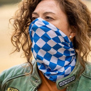 HOLY FREEDOM TUNNEL BULLIT BLUE KOMIN MOTOCYKLOWY CAFE RACER