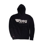 ROEG HOWAARD HOODIE BLACK CZARNA GRUBA BLUZA MOTOCYKLOWA Z KAPTUREM Z WINDSTOPEREM I MANKIETAMI NA KCIUK