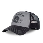 Von Dutch baseball cap Crew1B grey szara motocyklowa czapka z daszkiem z super grafiką custom czacha