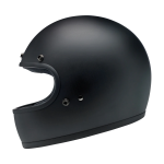 Biltwell Gringo ECE Helmet - Flat Black integralny kask motocyklowy na harley'a bobber'a custom kask motocyklowy retro  