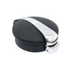 Korek, wlew paliwa Monza Flip Up Gas Tank Cap 2.5"/62 mm contrast czarno-chromowany
