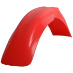 Czerwony błotnik przedni Polisport Front fender Honda CR