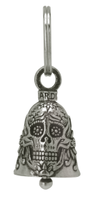 Dzwoneczek szczęścia Guardian Bell Sugar Skull motocyklowy dzwoneczek szczęścia Harley 