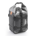 10 L ROLLBAG KAPPA K' RUGGED WODOODPORNY WOREK NA TYŁ MOTOCYKLA TORBA NA SIEDZENIE / BAGAŻNIK 10L 100% WODOSZCZELNA KOLOR CZARNO-SZARY