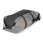 45L ROLLBAG KAPPA K' RUGGED WODOODPORNY WOREK NA TYŁ MOTOCYKLA TORBA NA SIEDZENIE / BAGAŻNIK 45L 100% WODOSZCZELNA KOLOR CZARNO-SZARY  