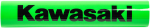  FACTORY EFFEX KAWASAKI MOTO BAR PAD ZIELONA OSŁONA KIEROWNICY MOTOCYKLOWEJ ENDURO SCRAMBLER KAWASAKI VINTAGE