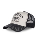 Von Dutch Classic cap dark grey stylowa czapka motocyklowa z daszkiem truckerka w motocyklowym klimacie