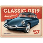 Citroen DS19 Classic metalowa tabliczka do garażu na prezent plakat 30x40 