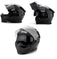 Simpson Darksome gloss black kask modułowy motocyklowy na podróże 4.jpg