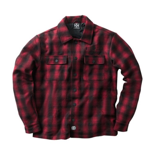 WCC Wool lined Plaidshirt red black.jpg