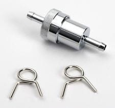 Filtr paliwa- rozmiary dostosowane do 1/4 "lub 5/16" przewodów paliwowych, wąż średnica 6mm