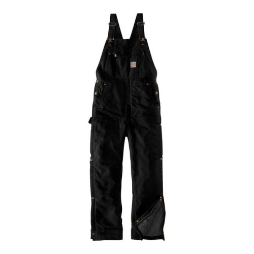 Carhartt Duck insulated bib overall black 4.jpg