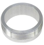 2,5" Aluminiowa flansza / tuleja zbiornika Monza średnica ok. 63,5 mm  