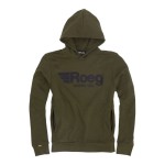 Roeg Howard hoodie army bluza motocyklowa z kapturem khaki bluza z windstoperem i mankietami na kciuk bluza z zapinanymi rękawiami scrambler
