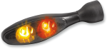 3w1 KELLERMANN MICRO 1000 DF BLACK Turn Signal with taillights