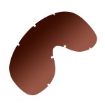 PiWear® Arizona wymienna szybka do gogli bursztynowa cieniowana Arizona Google Lenses Brown 