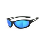 Okulary Helly Biker Shades Flybar 3 laser blue okulary przeciwsłoneczne motocyklowe z niebieskimi soczewkami harley bobber chopper style 