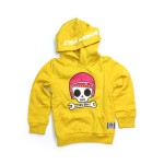 Bobby Bolt It's a chopper baby hoodie żółta bluza z kapturem motocyklowa dla dziecka chopper bobber harley kids yellow hoodie