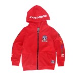 Rozpinana bluza z kapturem Bobby Bolt McKinley zip hoodie bluza z kapturem motocyklowa dla dziecka chopper bobber harley kids orange hoodie  