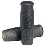 MANETKI LOWBROW CLASSIC METAL FLAKE BLACK 1" CUSTOM HARLEY CHOPPER CRUISER CZARNE BROKATOWE MANETKI MOTOCYKLOWE 